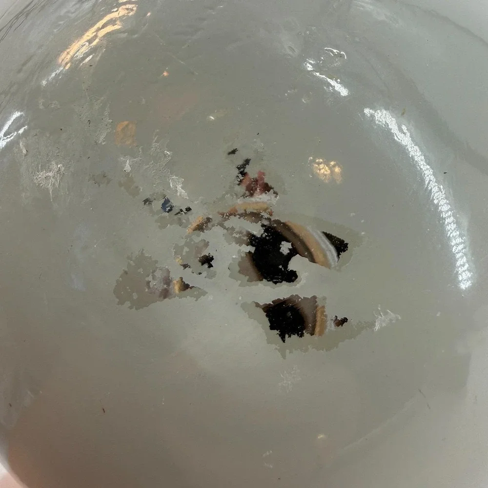Mercury Glass Ornament Silver‎ Stag Deer Head Hammered Bauble